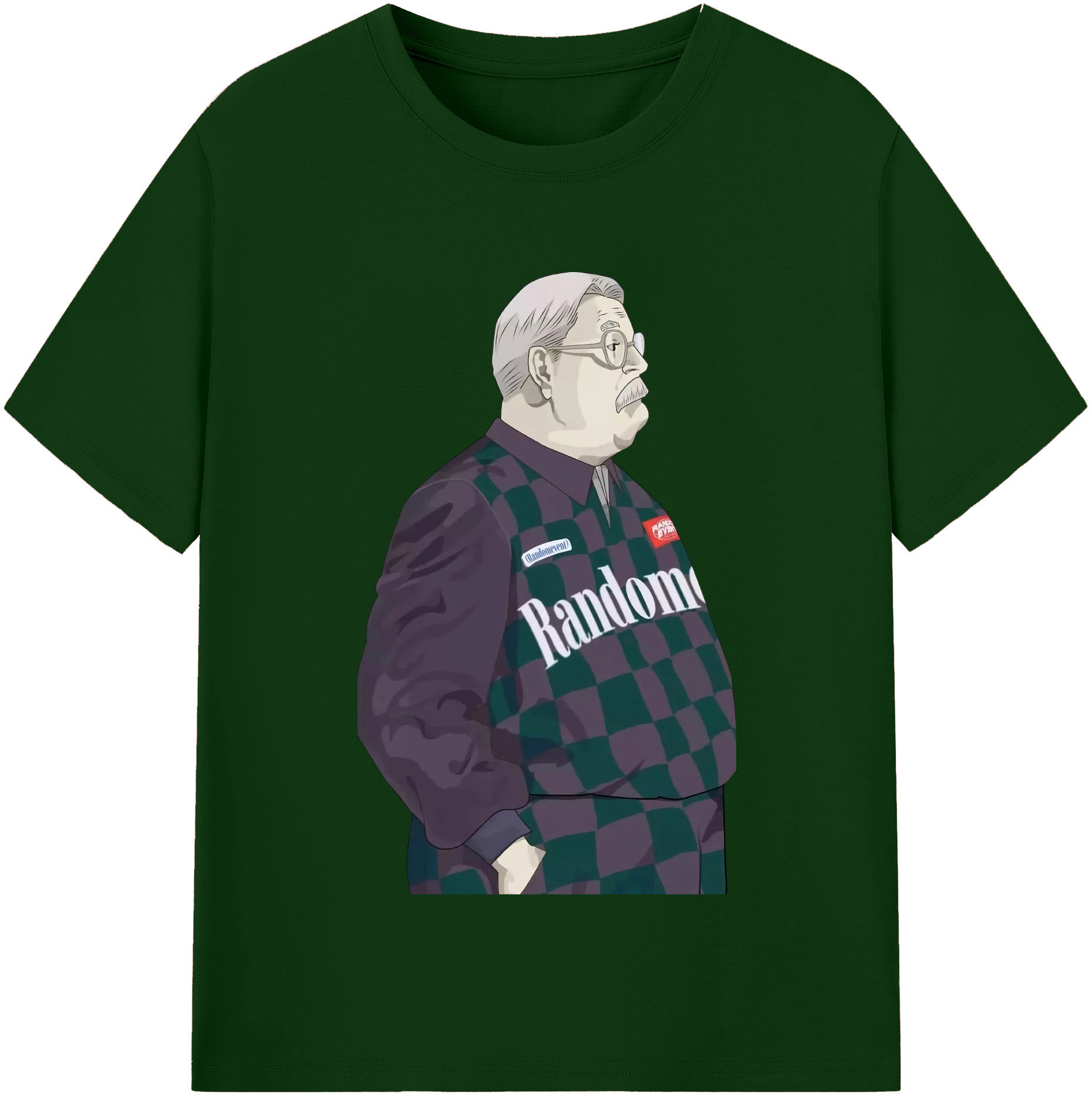 SLAM DUNK／スラムダンク 綿100％半袖Tシャツ（フロントプリント）